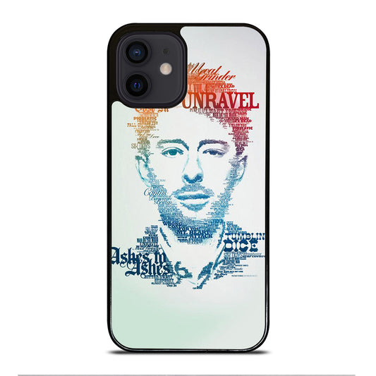 TOM YORKE RADIOHEAD QUOTE iPhone 12 Mini Case Cover