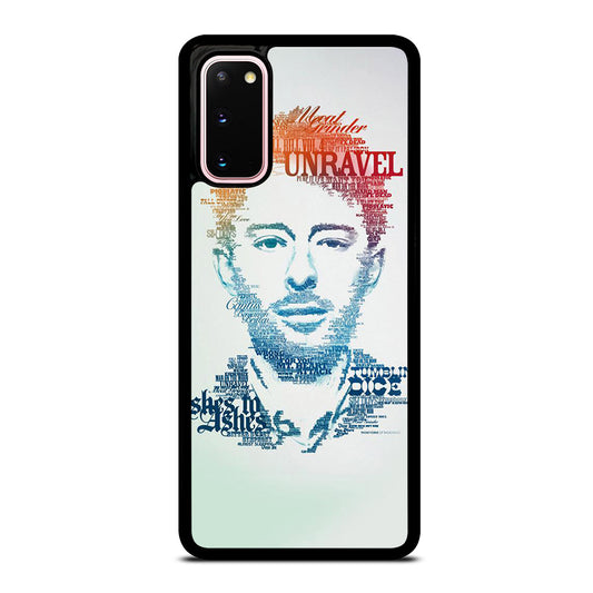 TOM YORKE RADIOHEAD QUOTE Samsung Galaxy S20 Case Cover