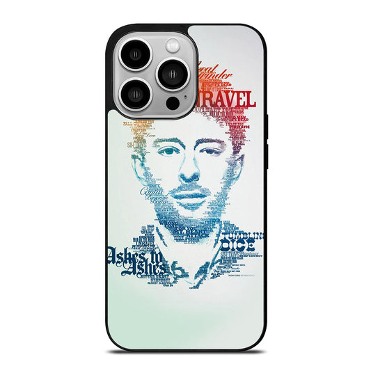 TOM YORKE RADIOHEAD QUOTE iPhone 14 Pro Case Cover