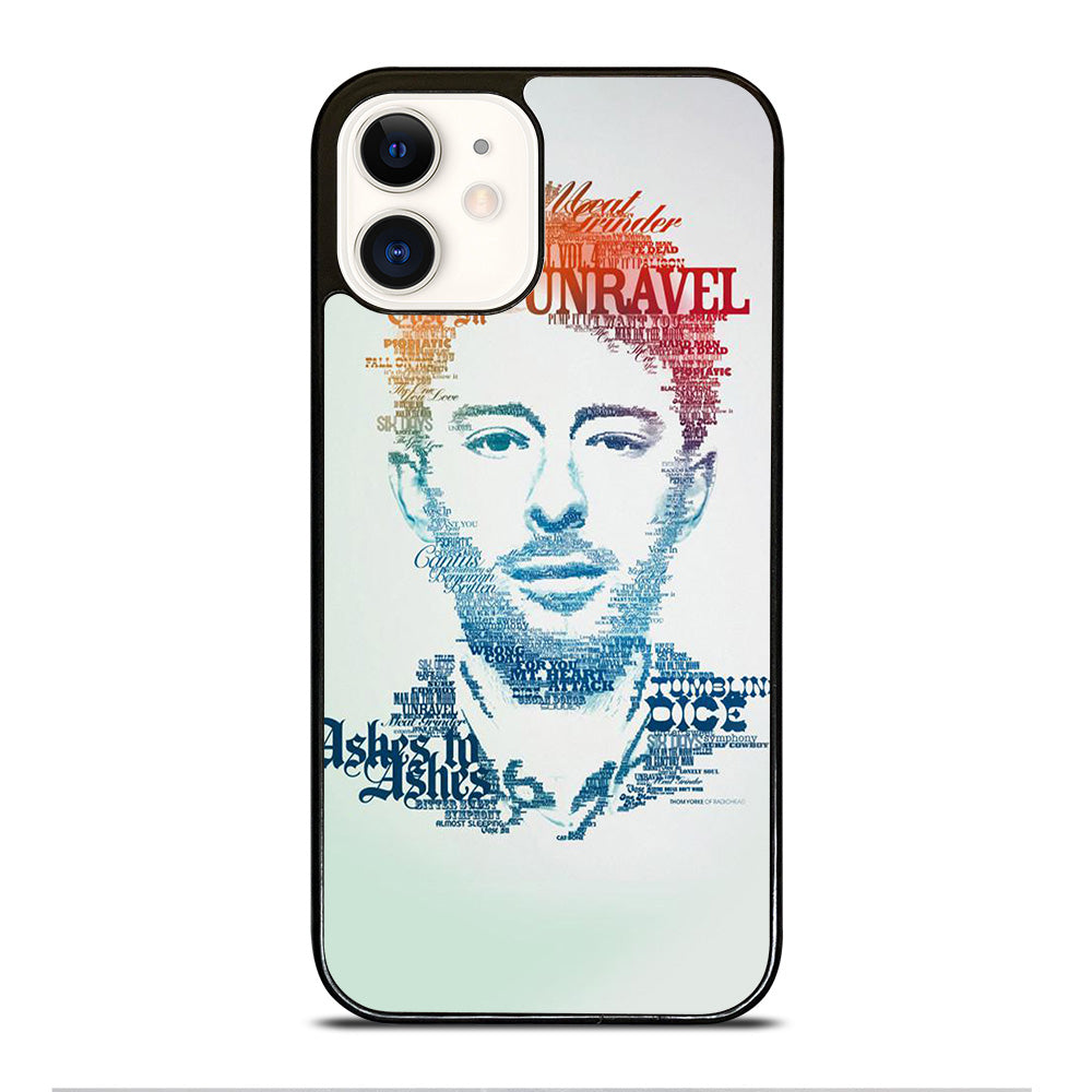 TOM YORKE RADIOHEAD QUOTE iPhone 12 Case Cover
