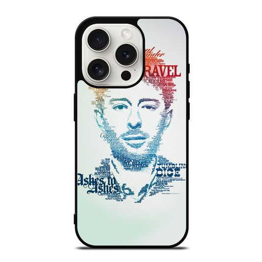 TOM YORKE RADIOHEAD QUOTE iPhone 15 Pro Case Cover