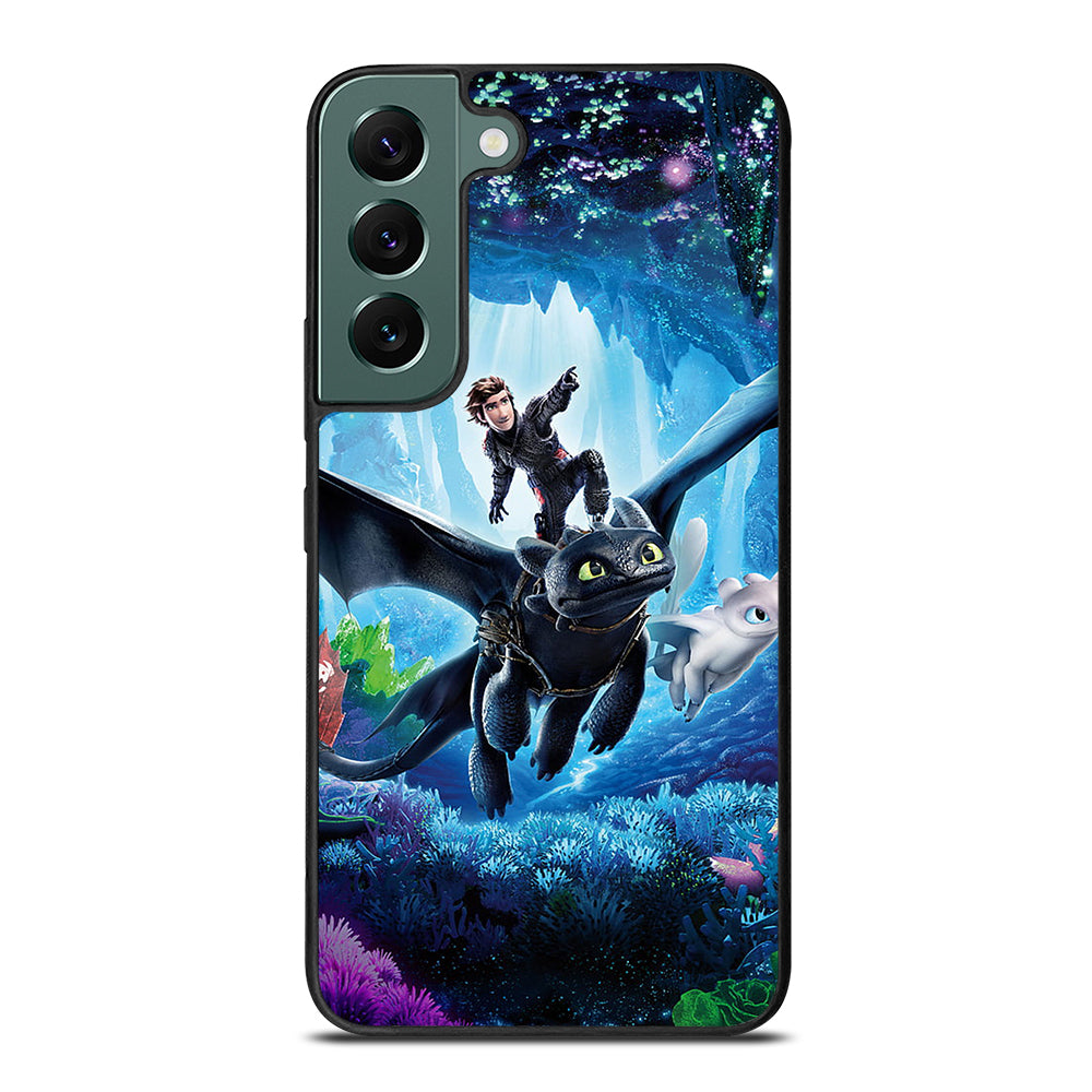 TOOTHLESS DRAGON AND HICCUP Samsung Galaxy S22 Case Cover