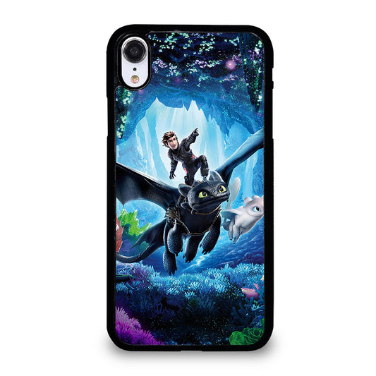 TOOTHLESS DRAGON AND HICCUP iPhone XR Case Cover