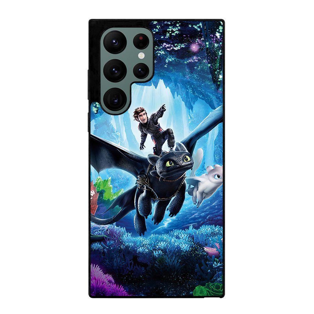 TOOTHLESS DRAGON AND HICCUP Samsung Galaxy S22 Ultra Case Cover