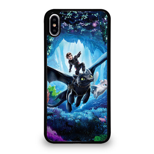 TOOTHLESS DRAGON AND HICCUP iPhone XS Max Case Cover