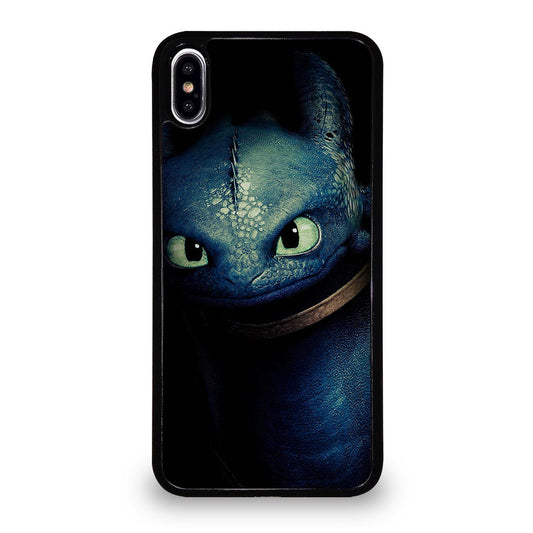 TOOTHLESS DRAGON FACE iPhone XS Max Case Cover