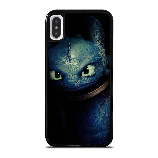 TOOTHLESS DRAGON FACE iPhone X / XS Case Cover