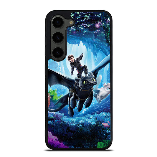 TOOTHLESS DRAGON AND HICCUP Samsung Galaxy S23 Plus Case Cover