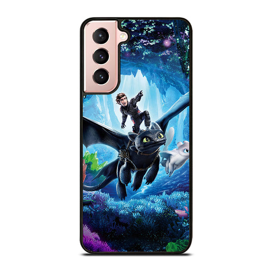 TOOTHLESS DRAGON AND HICCUP Samsung Galaxy S21 Case Cover