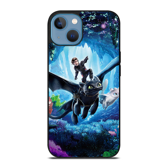 TOOTHLESS DRAGON AND HICCUP iPhone 13 Case Cover