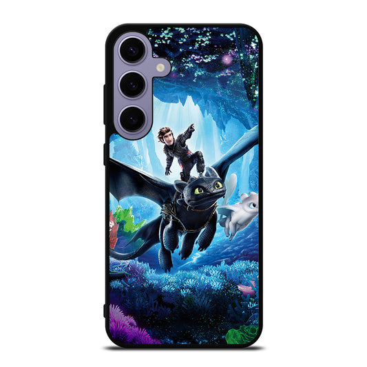 TOOTHLESS DRAGON AND HICCUP Samsung Galaxy S24 Plus Case Cover