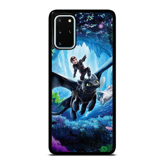 TOOTHLESS DRAGON AND HICCUP Samsung Galaxy S20 Plus Case Cover
