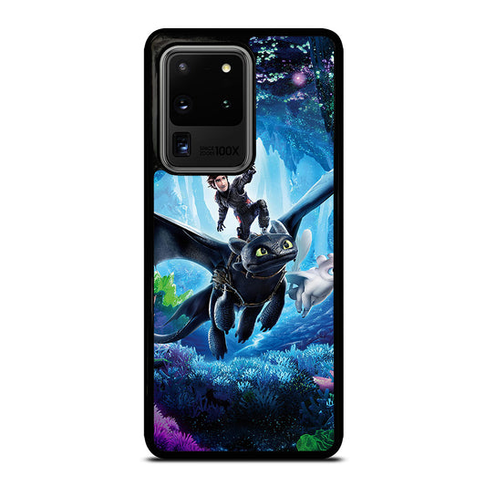 TOOTHLESS DRAGON AND HICCUP Samsung Galaxy S20 Ultra Case Cover