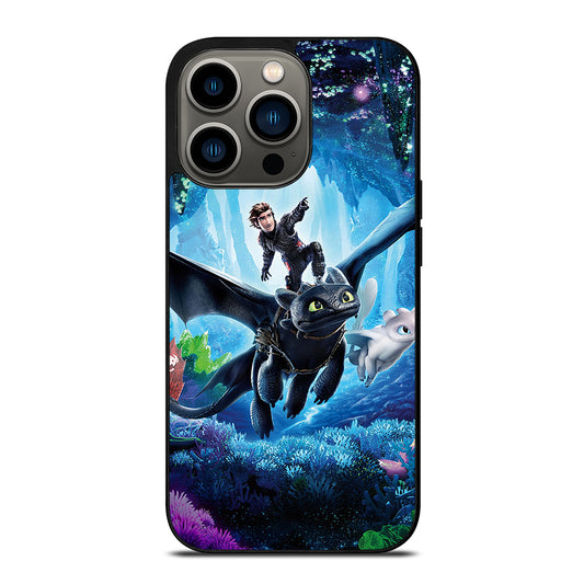 TOOTHLESS DRAGON AND HICCUP iPhone 13 Pro Case Cover