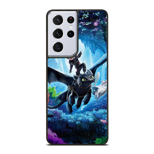 TOOTHLESS DRAGON AND HICCUP Samsung Galaxy S21 Ultra Case Cover