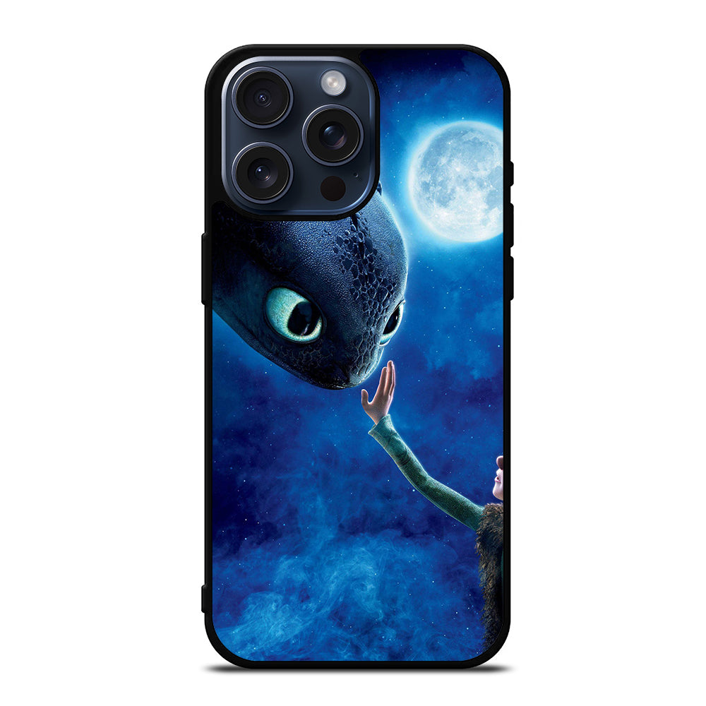 TOOTHLESS DRAGON ART iPhone 15 Pro Max Case Cover