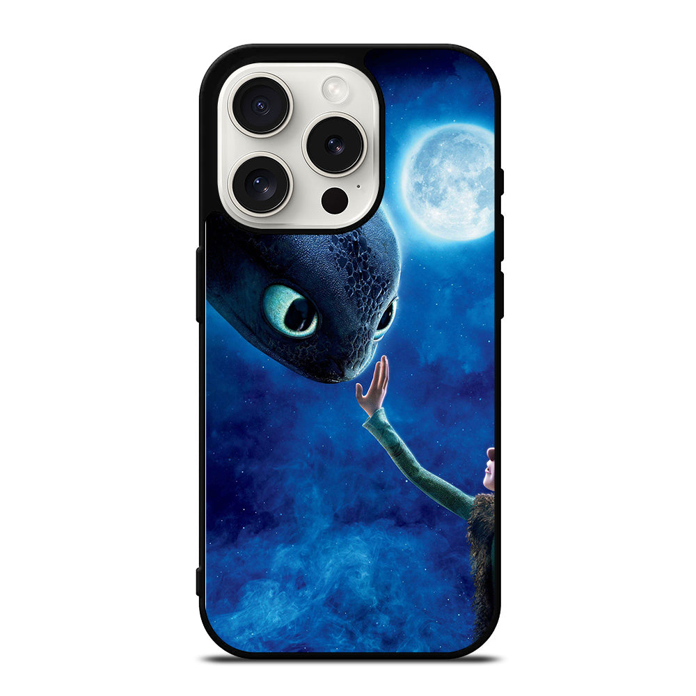 TOOTHLESS DRAGON ART iPhone 15 Pro Case Cover