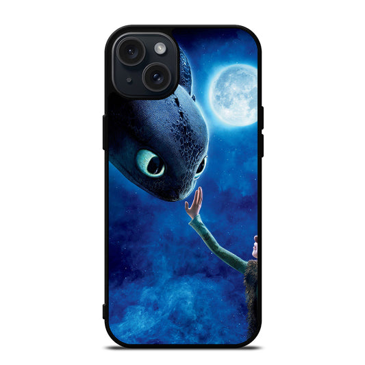 TOOTHLESS DRAGON ART iPhone 15 Plus Case Cover