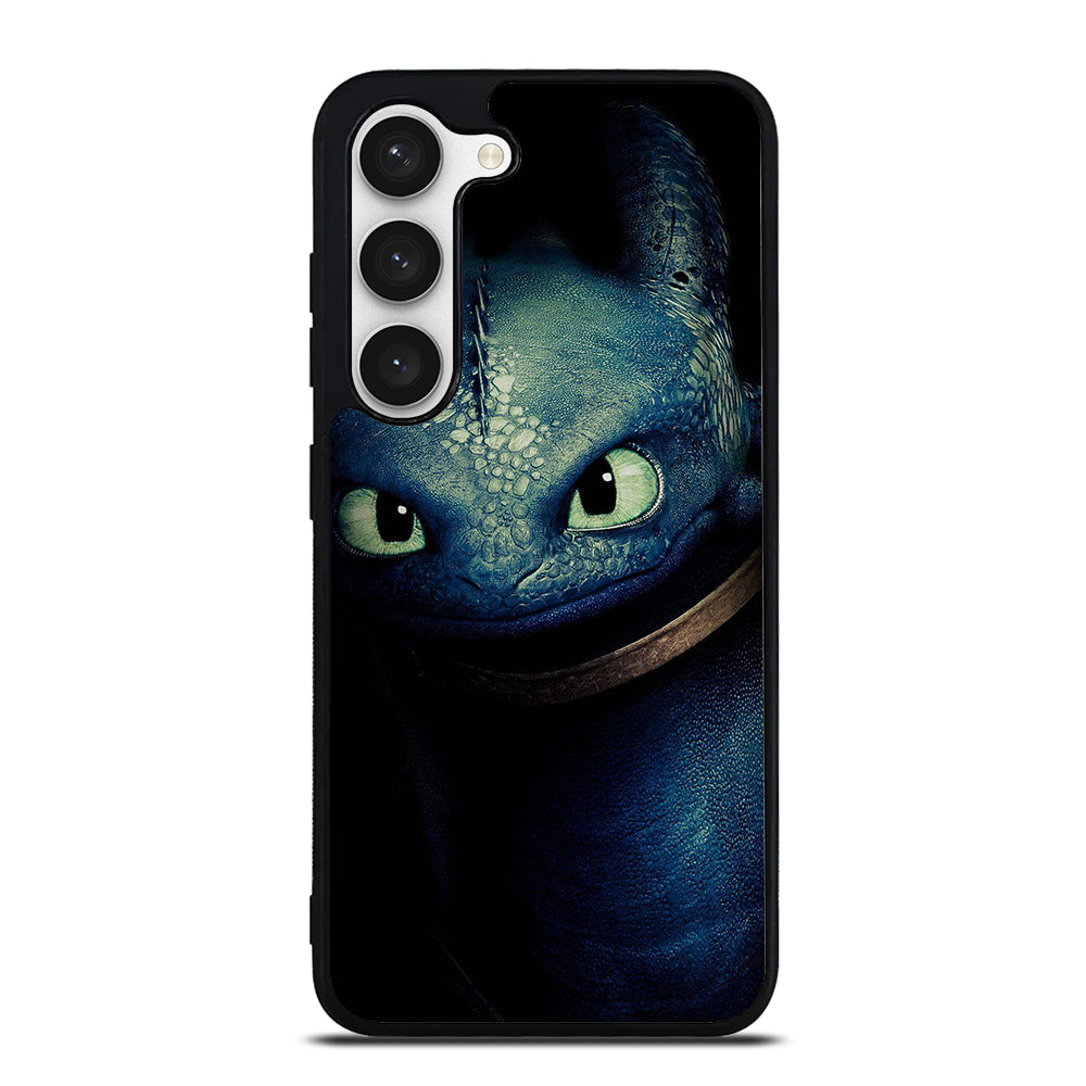 TOOTHLESS DRAGON FACE Samsung Galaxy S23 Case Cover