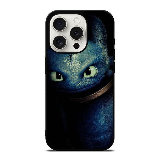 TOOTHLESS DRAGON FACE iPhone 15 Pro Case Cover