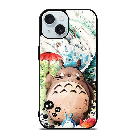 TOTORO CUTE ART iPhone 15 Case Cover