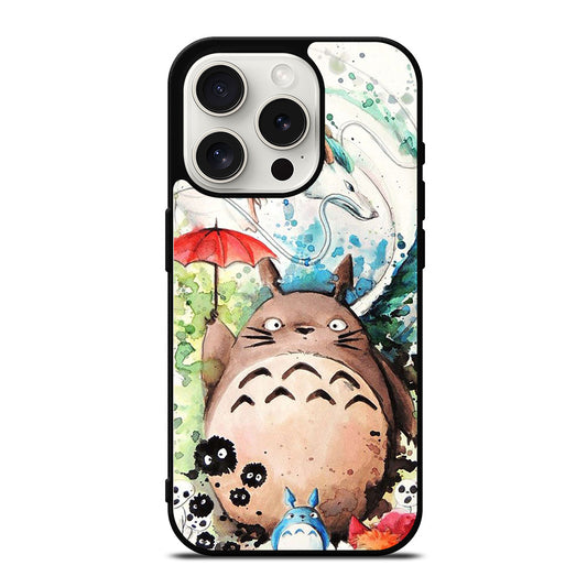 TOTORO CUTE ART iPhone 15 Pro Case Cover