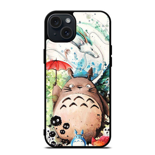 TOTORO CUTE ART iPhone 15 Plus Case Cover