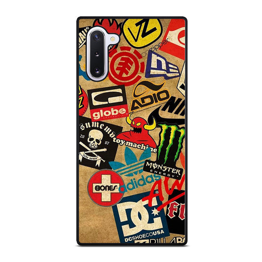 TOY MACHINE SKATEBOARD COLLAGE Samsung Galaxy Note 10 Case Cover