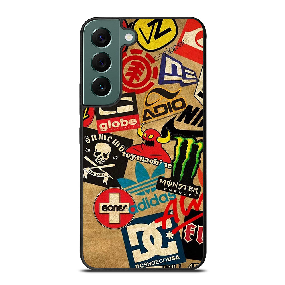 TOY MACHINE SKATEBOARD COLLAGE Samsung Galaxy S22 Case Cover