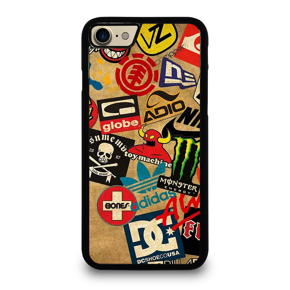 TOY MACHINE SKATEBOARD COLLAGE iPhone 7 / 8 Case Cover