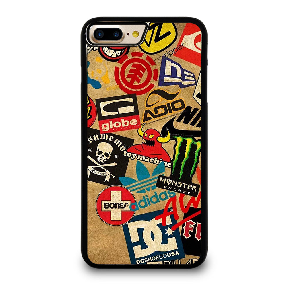 TOY MACHINE SKATEBOARD COLLAGE iPhone 7 / 8 Plus Case Cover