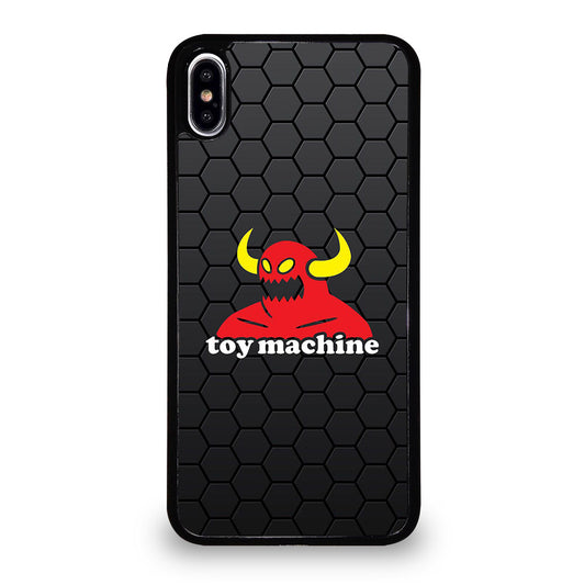TOY MACHINE SKATEBOARD HEXSAGON LOGO iPhone XS Max Case Cover