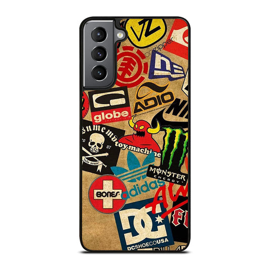 TOY MACHINE SKATEBOARD COLLAGE Samsung Galaxy S21 Plus Case Cover
