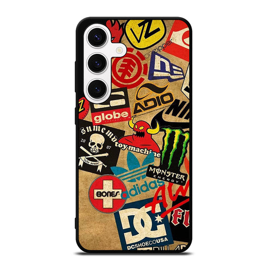 TOY MACHINE SKATEBOARD COLLAGE Samsung Galaxy S24 Case Cover