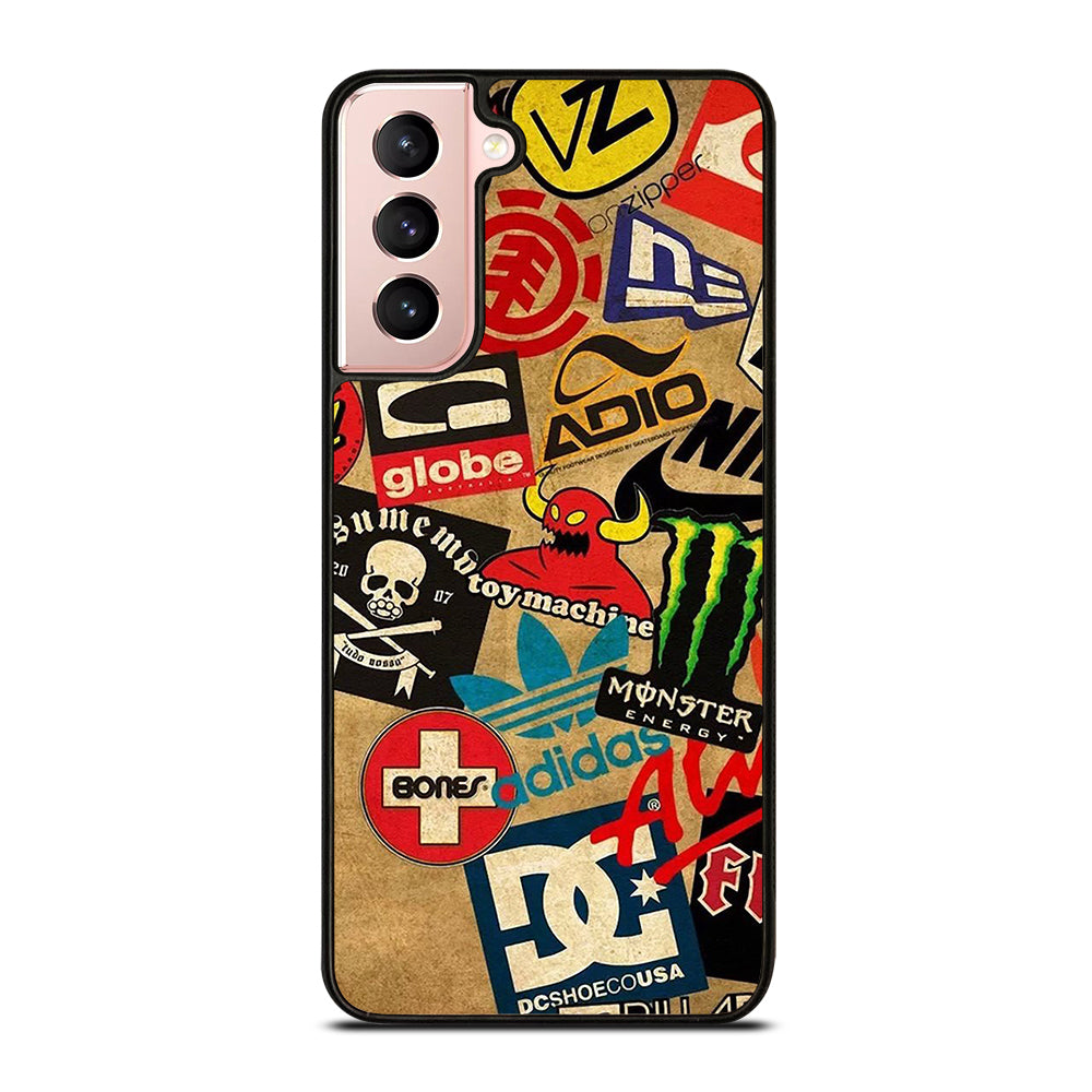 TOY MACHINE SKATEBOARD COLLAGE Samsung Galaxy S21 Case Cover