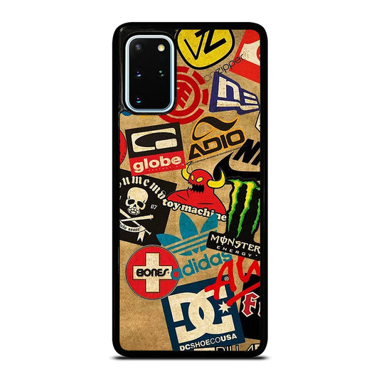 TOY MACHINE SKATEBOARD COLLAGE Samsung Galaxy S20 Plus Case Cover