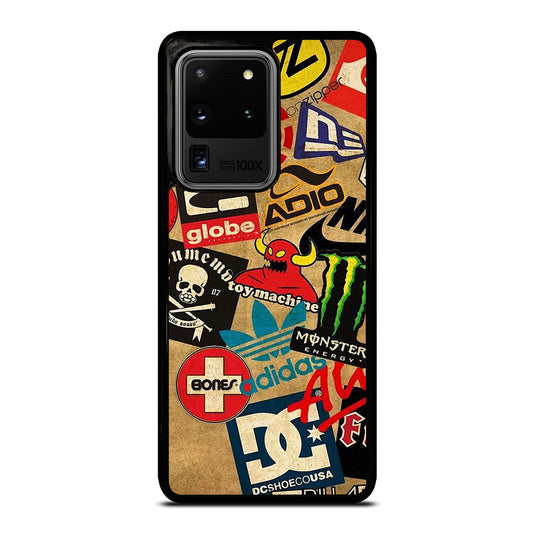 TOY MACHINE SKATEBOARD COLLAGE Samsung Galaxy S20 Ultra Case Cover
