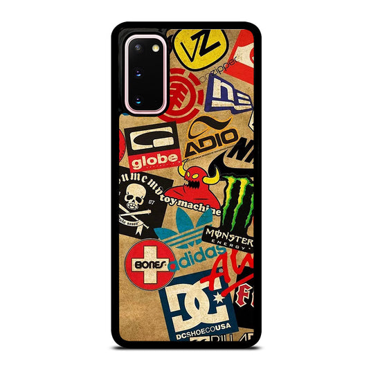 TOY MACHINE SKATEBOARD COLLAGE Samsung Galaxy S20 Case Cover