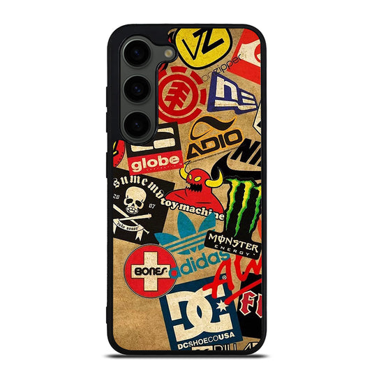 TOY MACHINE SKATEBOARD COLLAGE Samsung Galaxy S23 Plus Case Cover