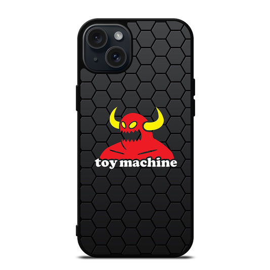 TOY MACHINE SKATEBOARD HEXSAGON LOGO iPhone 15 Plus Case Cover