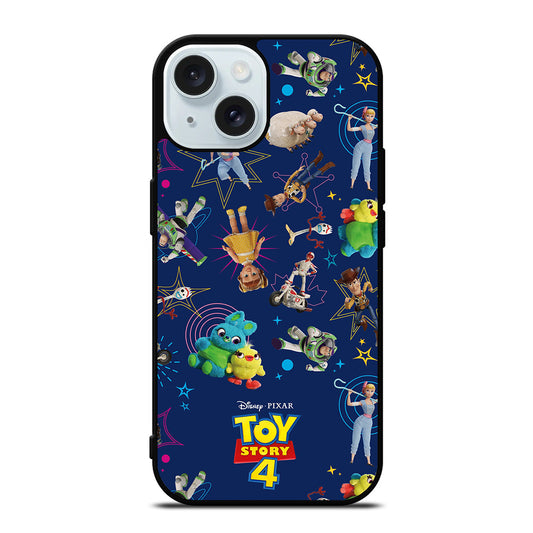 TOY STORY 4 PATTERN iPhone 15 Case Cover