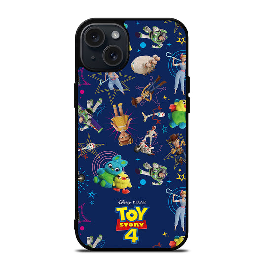 TOY STORY 4 PATTERN iPhone 15 Plus Case Cover