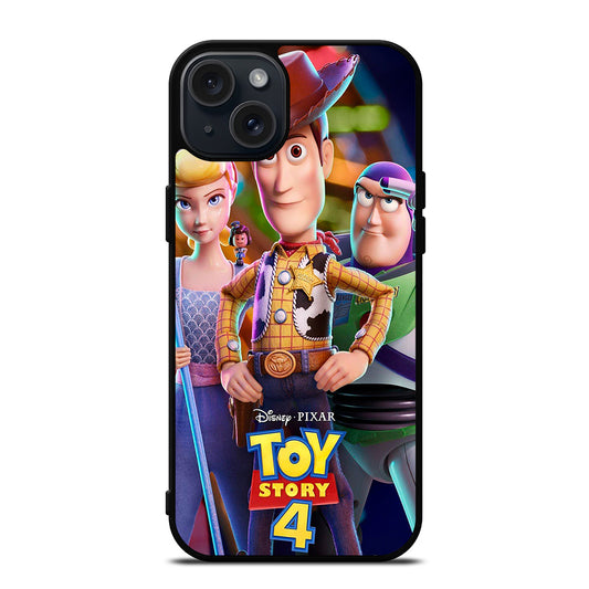 TOY STORY 4 WOODY BUZZ AND BO PEEP iPhone 15 Plus Case Cover