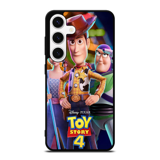 TOY STORY 4 WOODY BUZZ AND BO PEEP Samsung Galaxy S24 Case Cover