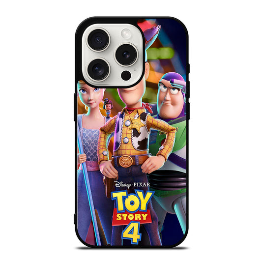TOY STORY 4 WOODY BUZZ AND BO PEEP iPhone 15 Pro Case Cover