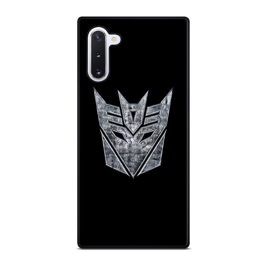 TRANSFORMERS DECEPTICONS EMBLEM Samsung Galaxy Note 10 Case Cover