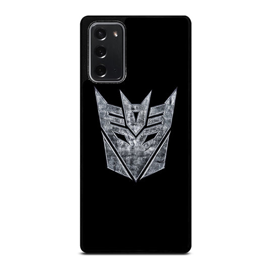 TRANSFORMERS DECEPTICONS EMBLEM Samsung Galaxy Note 20 Case Cover