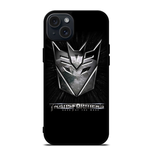 TRANSFORMERS DECEPTICONS LOGO iPhone 15 Plus Case Cover