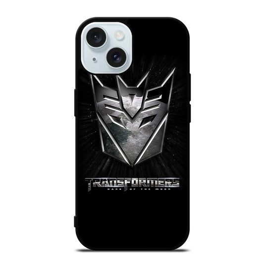 TRANSFORMERS DECEPTICONS LOGO iPhone 15 Case Cover