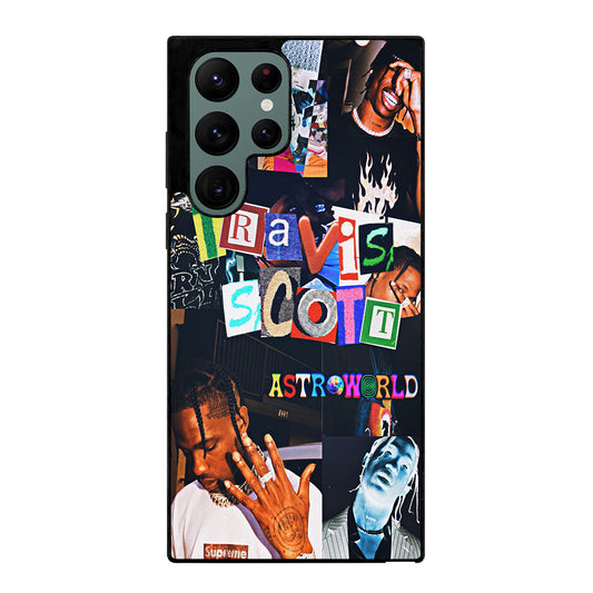 TRAVIS SCOTT RAPPER COLLAGE Samsung Galaxy S22 Ultra Case Cover